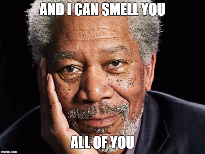 AND I CAN SMELL YOU ALL OF YOU | made w/ Imgflip meme maker