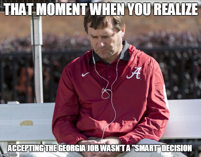 THAT MOMENT WHEN YOU REALIZE ACCEPTING THE GEORGIA JOB WASN'T A "SMART" DECISION | image tagged in kirby1 | made w/ Imgflip meme maker