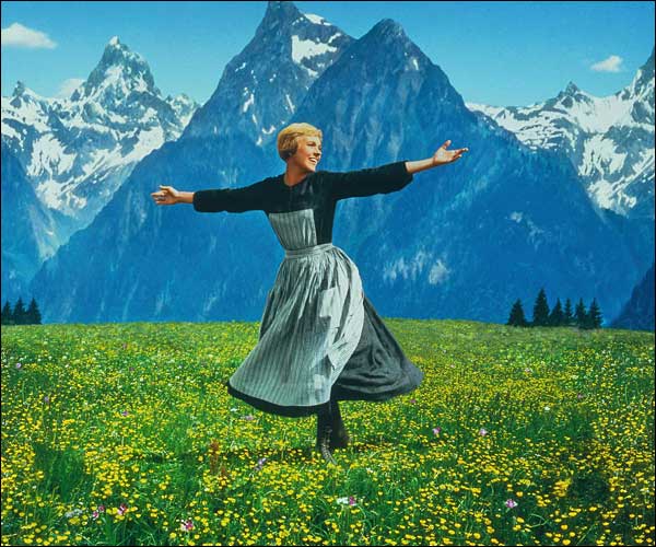 Sound of music lady Blank Meme Template
