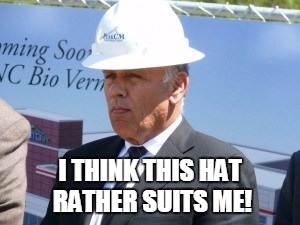 I THINK THIS HAT RATHER SUITS ME! | made w/ Imgflip meme maker