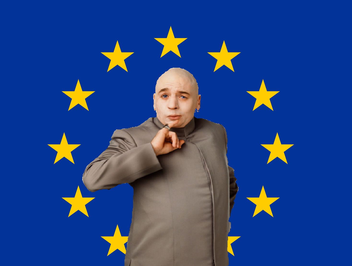 Dr evil EU Blank Meme Template