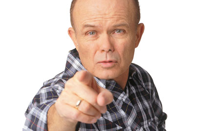 Red Forman Point Blank Meme Template