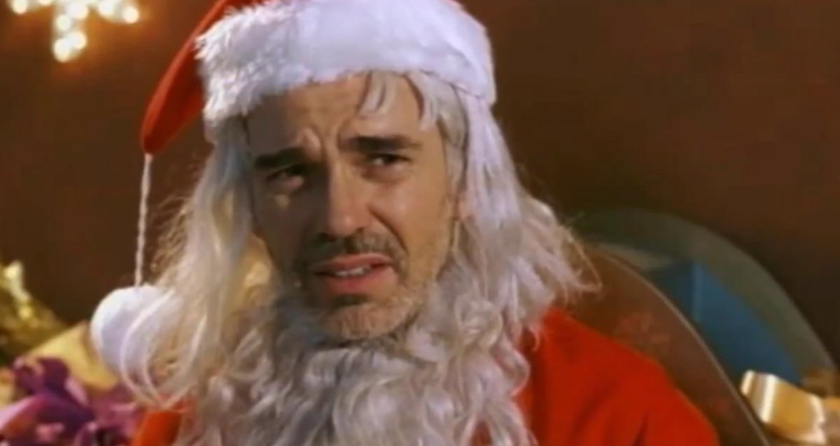 High Quality bad santa Blank Meme Template