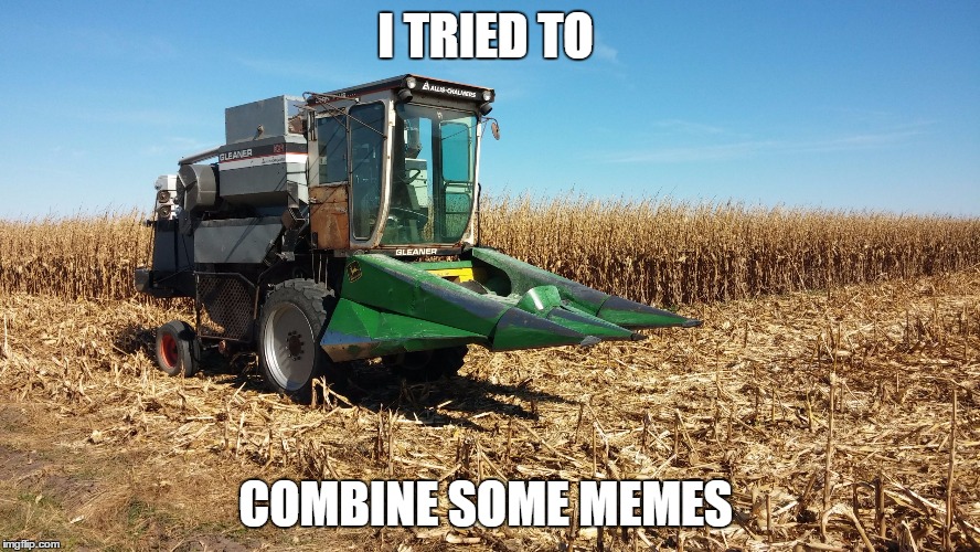*desperately trying to combine memes for originality* | I TRIED TO COMBINE SOME MEMES | image tagged in plot combine,funny,picard wtf and facepalm combined | made w/ Imgflip meme maker