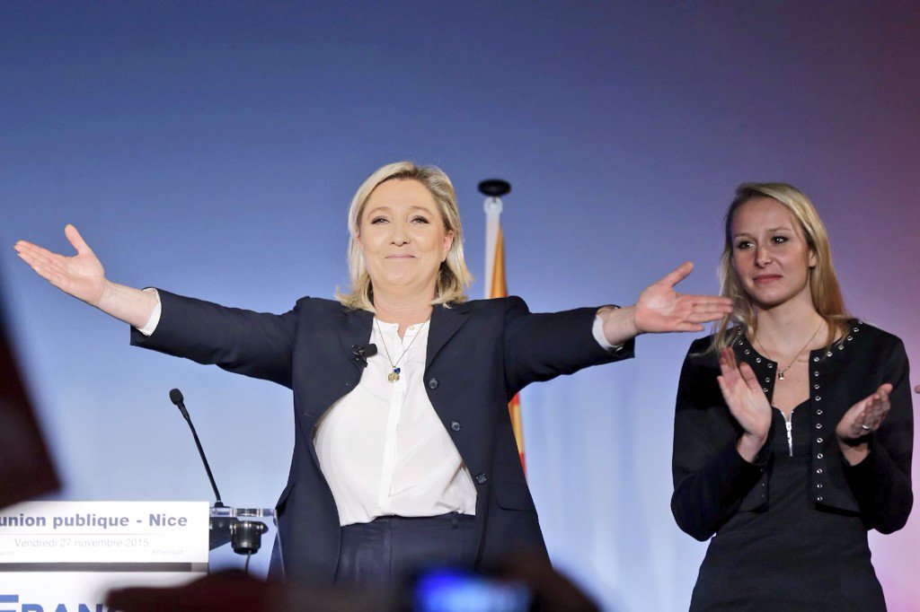 High Quality Marine Le Pen Blank Meme Template