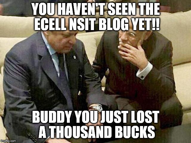 Modi | YOU HAVEN'T SEEN THE ECELL NSIT BLOG YET!! BUDDY YOU JUST LOST A THOUSAND BUCKS | image tagged in modi | made w/ Imgflip meme maker