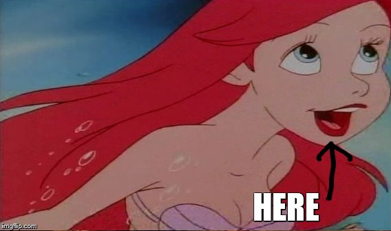 HERE | made w/ Imgflip meme maker