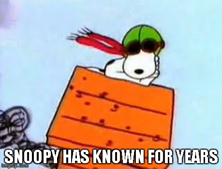 SNOOPY HAS KNOWN FOR YEARS | made w/ Imgflip meme maker