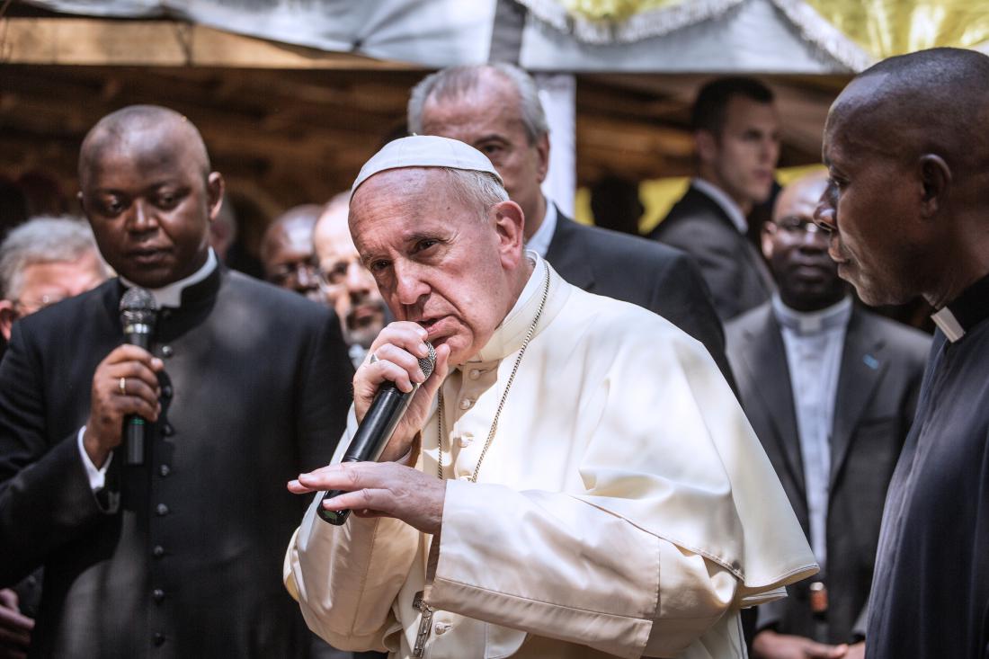 Pope Rapping Blank Meme Template