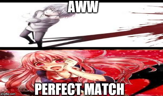 index memes | AWW PERFECT MATCH | image tagged in anime meme | made w/ Imgflip meme maker