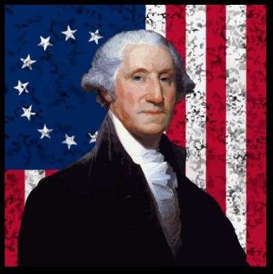 High Quality George Washington Blank Meme Template