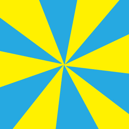 Blank yellow and cyan background Blank Meme Template