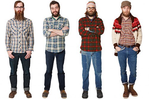 Hipsters Blank Meme Template