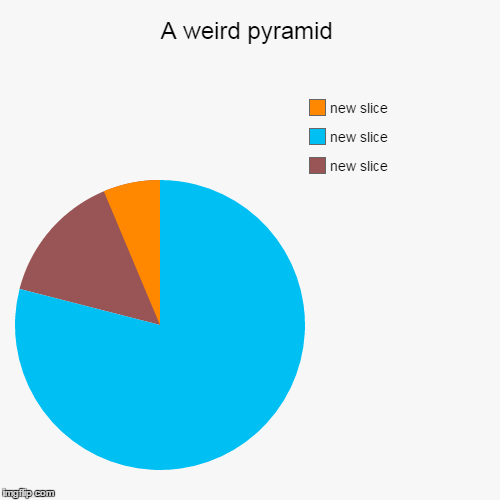 I don't know how this happened. | image tagged in funny,pie charts | made w/ Imgflip chart maker