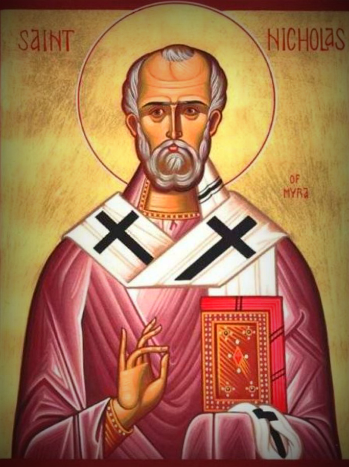 Saint Nicholas of Myra Blank Meme Template