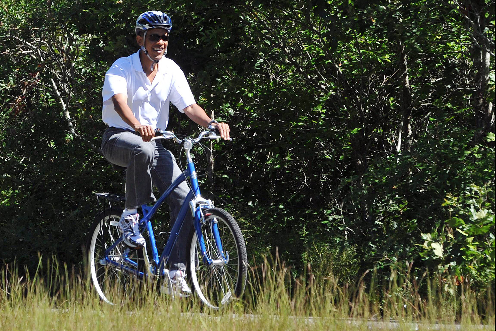 Obama Bike Blank Meme Template