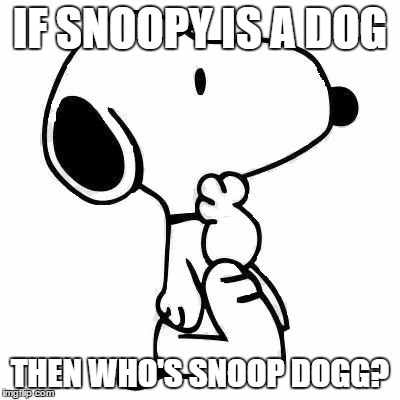 Snoopy Thinking Imgflip