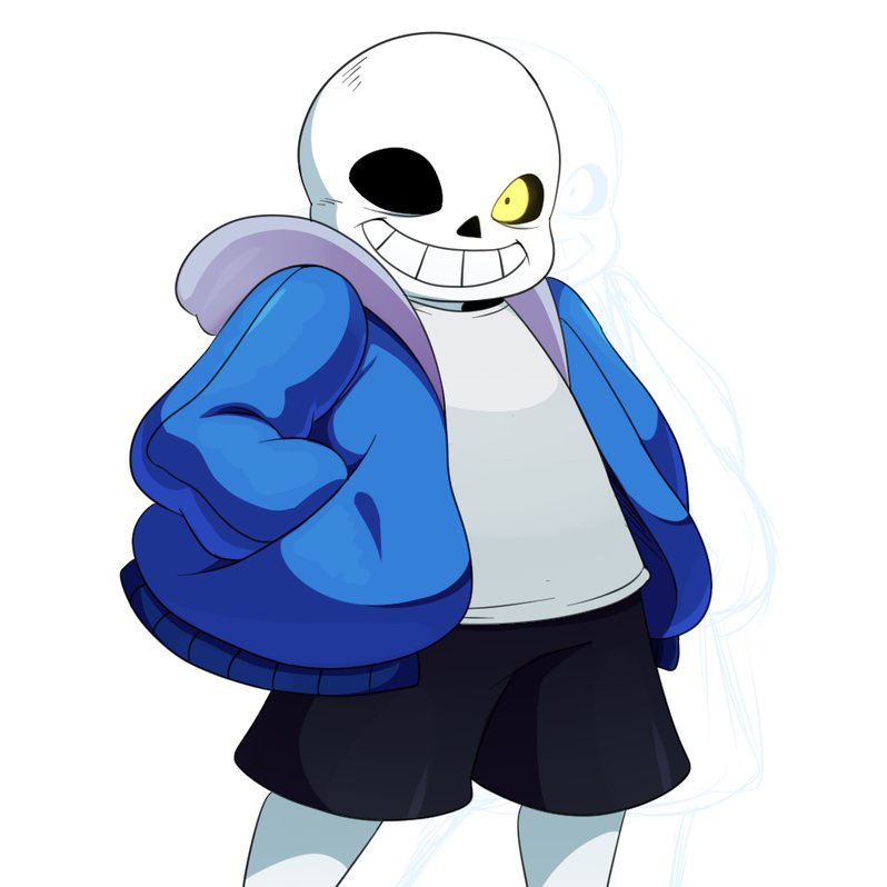 High Quality Sans Undertale Blank Meme Template