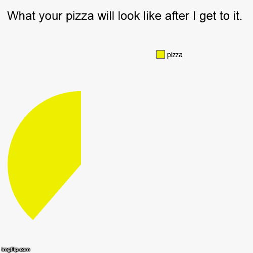 Pizza!!!! | image tagged in funny,pie charts | made w/ Imgflip chart maker