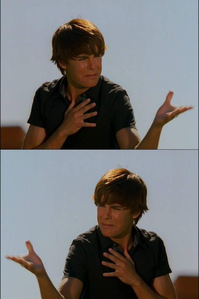 High Quality troy bolton Blank Meme Template