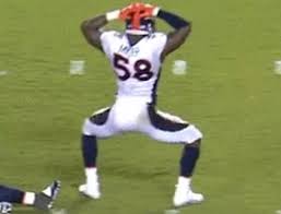 High Quality Von Miller Sack Dance Blank Meme Template