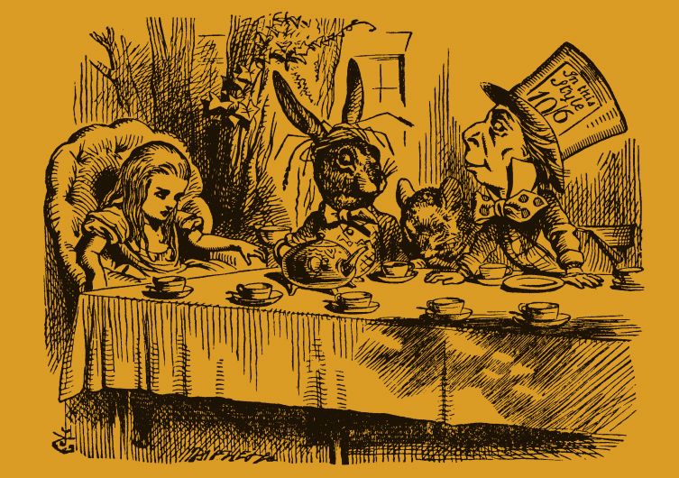 Alice in Wonderland Blank Meme Template