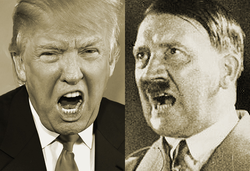 Trump Hitler  Blank Meme Template