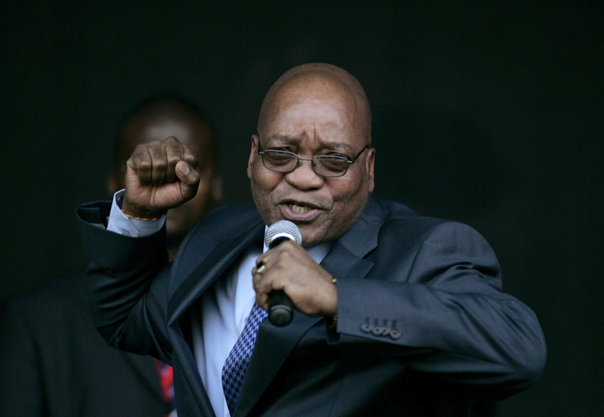 Jacob Zuma Blank Meme Template