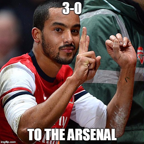 Arsenal vs West Ham 0-2 | 3-0 TO THE ARSENAL | image tagged in arsenal vs west ham 0-2 | made w/ Imgflip meme maker