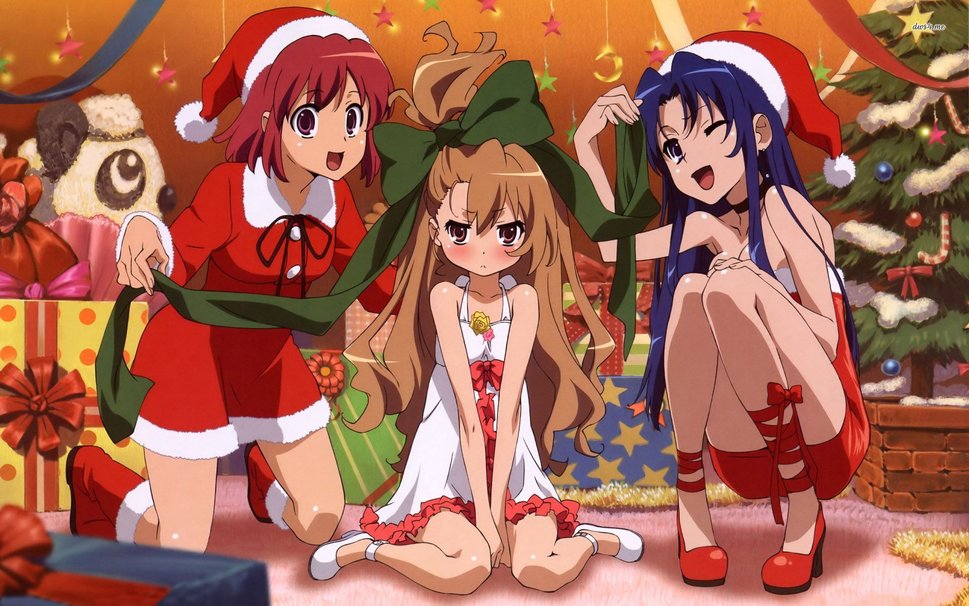 Anime Weihnachten 1 Blank Meme Template