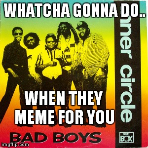 WHATCHA GONNA DO.. WHEN THEY MEME FOR YOU | made w/ Imgflip meme maker