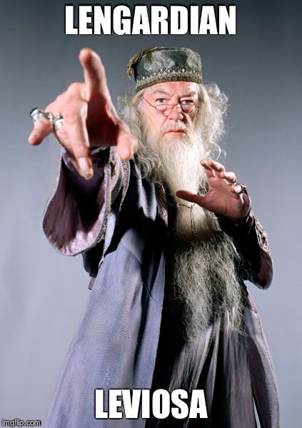 Dumbledore | LENGARDIAN LEVIOSA | image tagged in dumbledore | made w/ Imgflip meme maker
