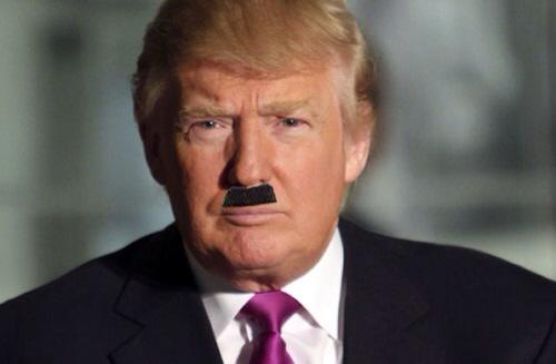 High Quality Hitler Trump Blank Meme Template