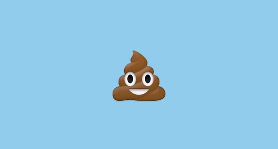 High Quality Poop emoji Blank Meme Template