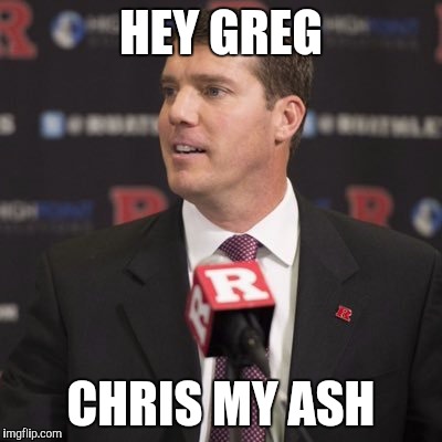 Chris My Ash | HEY GREG CHRIS MY ASH | image tagged in good guy greg | made w/ Imgflip meme maker