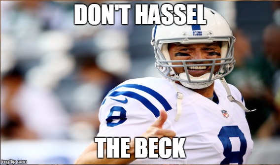 DON'T HASSEL THE BECK | made w/ Imgflip meme maker