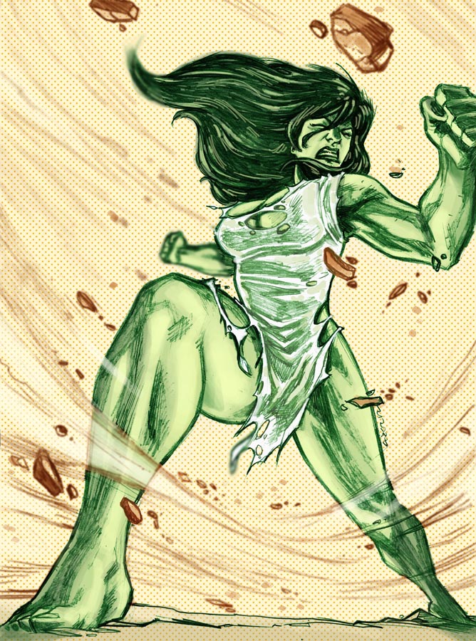 She hulk Blank Meme Template