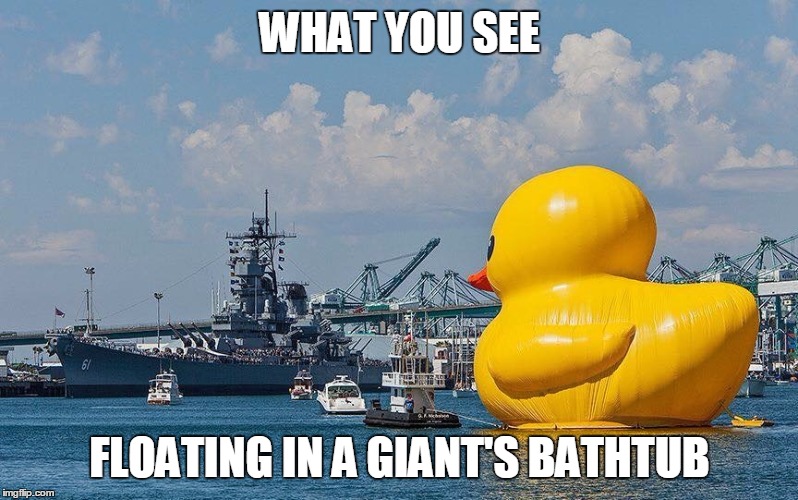 Kwacken | WHAT YOU SEE FLOATING IN A GIANT'S BATHTUB | image tagged in kwacken | made w/ Imgflip meme maker