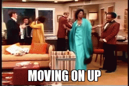 MOVING ON UP | image tagged in gifs | made w/ Imgflip video-to-gif maker