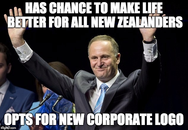 HAS CHANCE TO MAKE LIFE BETTER FOR ALL NEW ZEALANDERS OPTS FOR NEW CORPORATE LOGO | image tagged in keyflag | made w/ Imgflip meme maker