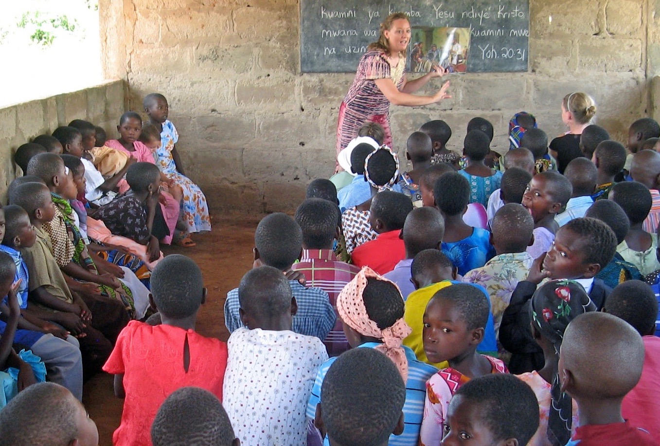 Teacher Africa Blank Meme Template