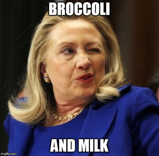 BROCCOLI AND MILK | made w/ Imgflip meme maker