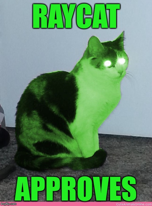 Hypno Raycat | RAYCAT APPROVES | image tagged in hypno raycat | made w/ Imgflip meme maker