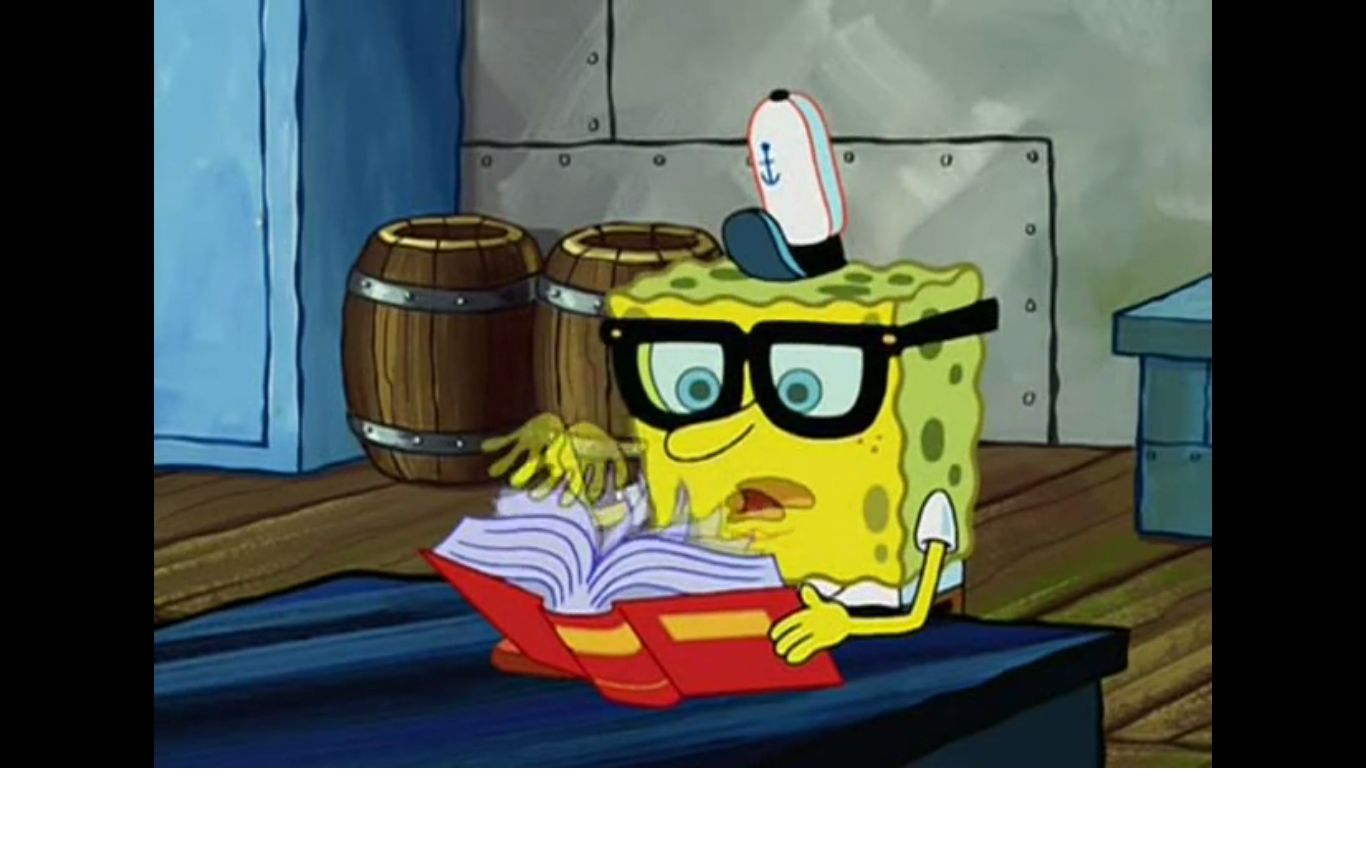 Spongebob Book Blank Meme Template