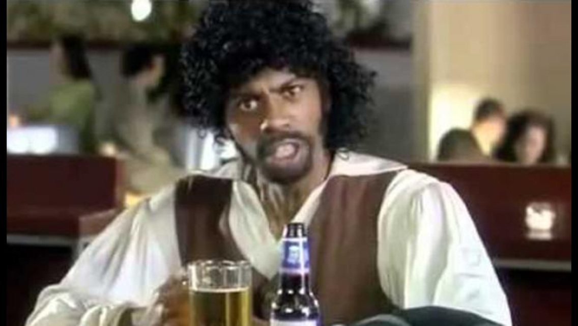 High Quality Sam Jackson Beer Blank Meme Template