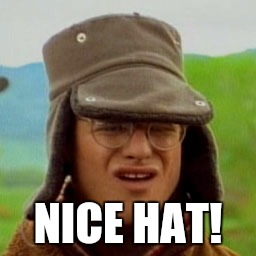 NICE HAT! | image tagged in south park | made w/ Imgflip meme maker