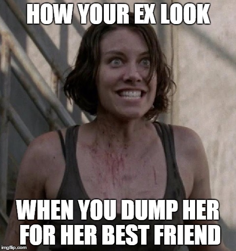 Crazy mag | HOW YOUR EX LOOK WHEN YOU DUMP HER FOR HER BEST FRIEND | image tagged in crazy mag | made w/ Imgflip meme maker