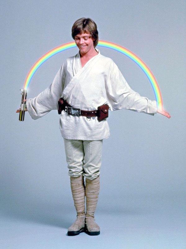 Luke Skywalker's imagination Blank Meme Template