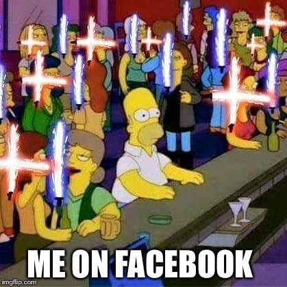 Me on Facebook | ME ON FACEBOOK | image tagged in me on facebook | made w/ Imgflip meme maker