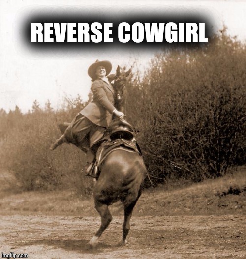 bubble butt teens riding reverse cow